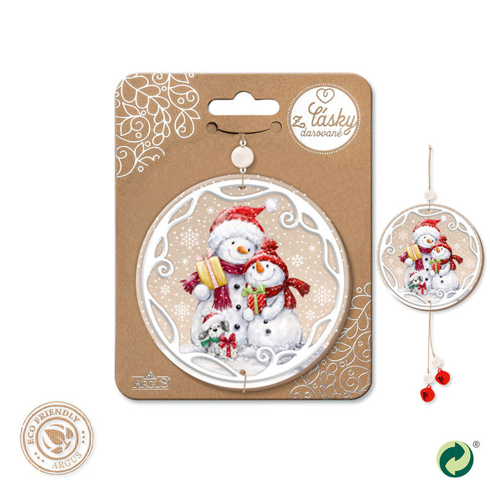 2357-1008 Christmas wooden decoration