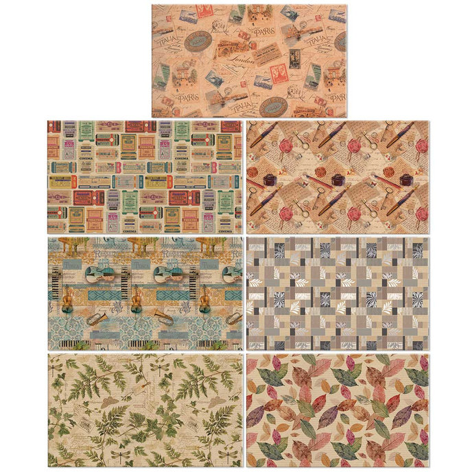 0955-0004 Balící papír kraft 100x70, box 70rol.