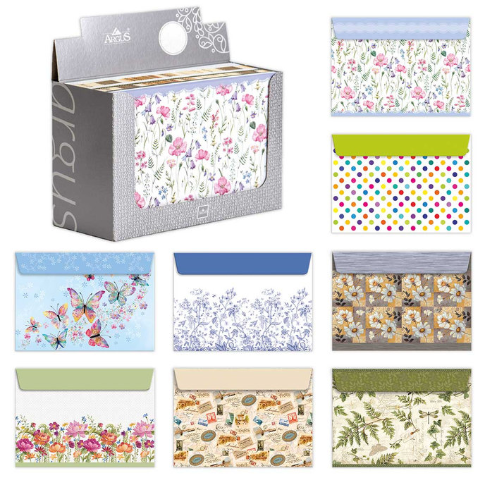 1085-C001 Obálka C5 s potiskem, mix 120ks