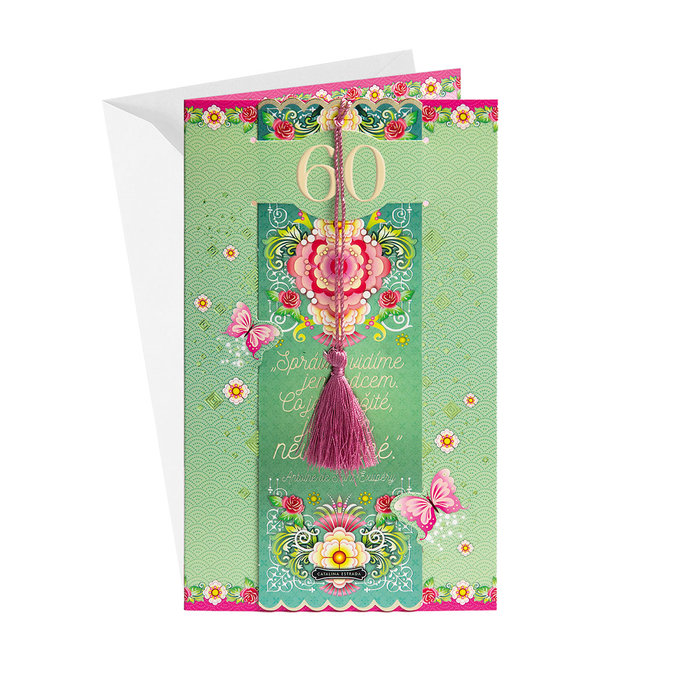 15-5012 Blahopřání gratulační CZ/60