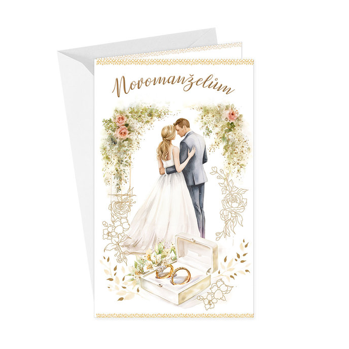 13-6178 Blahopřání svatební CZ