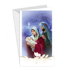 11-6529 Christmas greeting card BT