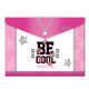 1650-0273 Plastový obal A4 s drukem BE COOL