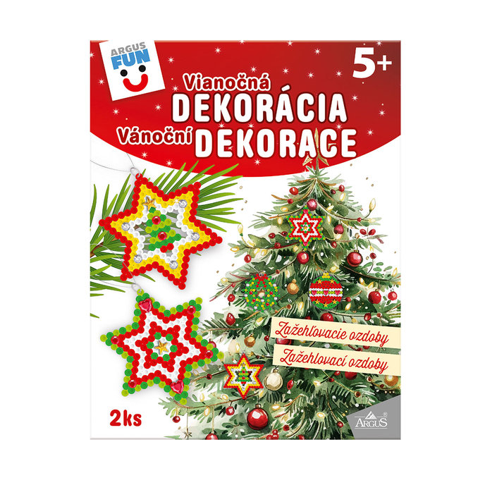 1937-0001 Kreativní sada - Vánoční dekorace - zažehlovací obrázky