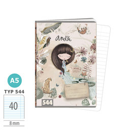 1595-0385 Sešit A5, 40 listů, TYP 544 lic. Anekke