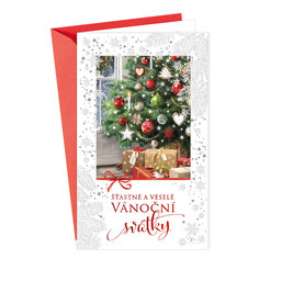 11-6405 Christmas greeting card CZ