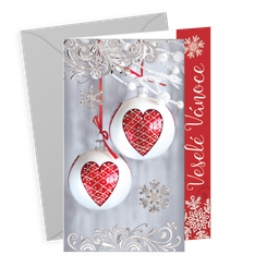 71-664 Christmas greeting card CZ