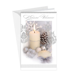 11-6540 Christmas greeting card CZ