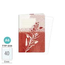 1598-0409-1 Sešit A6, 40 listů, TYP 644 Simply
