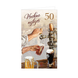 15-6386 Greeting card  CZ/50