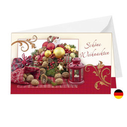 11-6176 Christmas greeting card DE