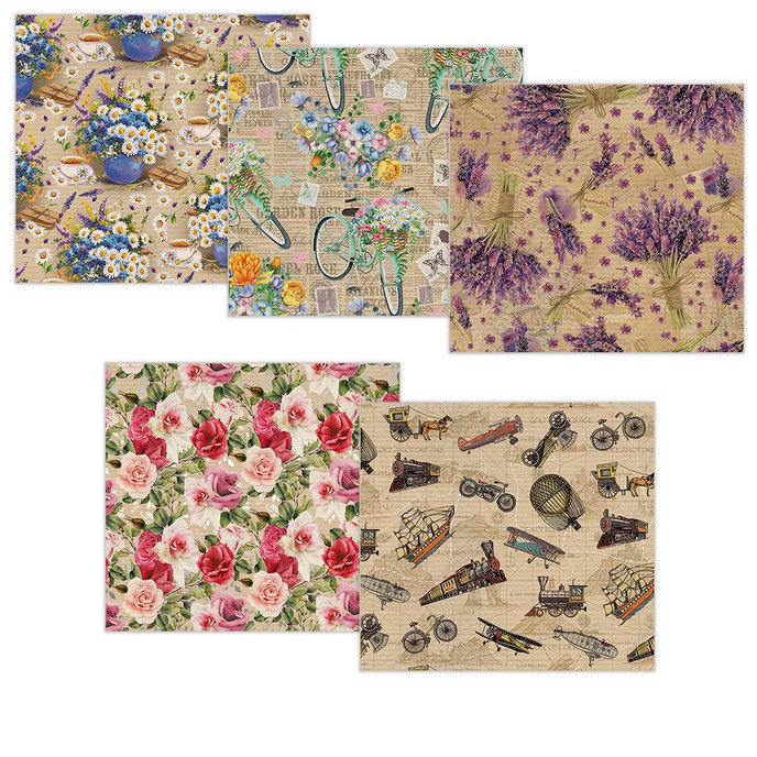 0955-0005 Balící papír kraft 100x70, box 70rol.