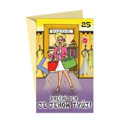 190-657c Blahopřání gratulační