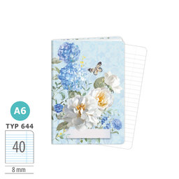 1598-0400-2 Sešit A6, 40 listů, TYP 644 Spring blooms