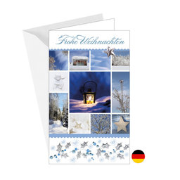 11-6180 Christmas greeting card DE