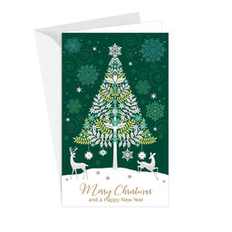 11-6465 Christmas greeting card EN