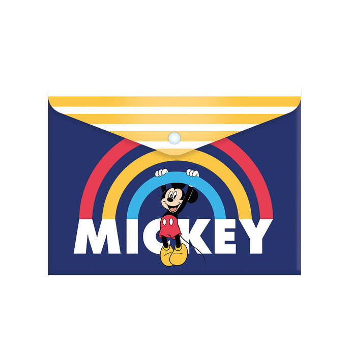 1647-0301 Plastový obal A5 s drukem lic. Disney Mickey