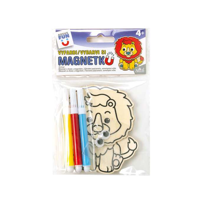 1926-0009 Kreativní sada - vybarvi si magnetku