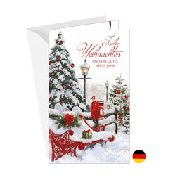 11-5012 Christmas greeting card DE