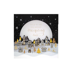 91-028 Christmas greeting card CZ