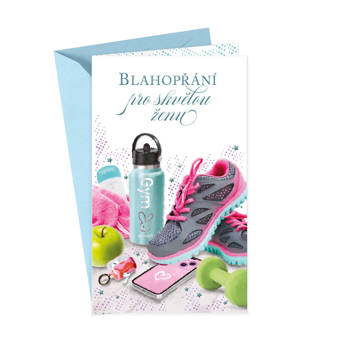 15-6595 Blahopřání gratulační CZ