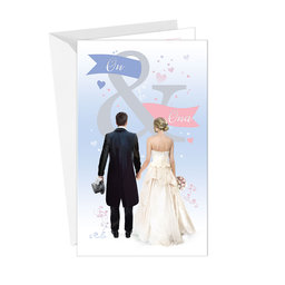 13-6122 Wedding greeting card CZ