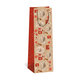 0834-0063 Gift bag for wine NATUR