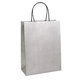 7758-0003 Gift bag NATUR silver