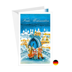 11-6337 Christmas greeting card DE