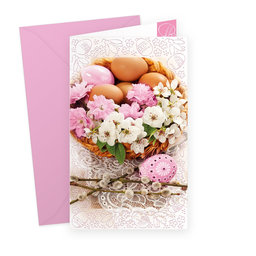 12-667 Easter greeting card CZ