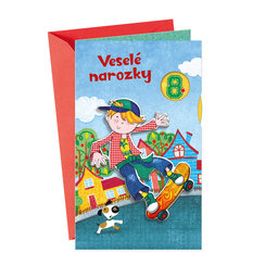 17-6020 Greeting card for children CZ