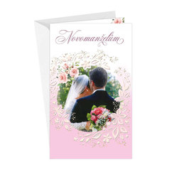 13-6139 Wedding greeting card CZ