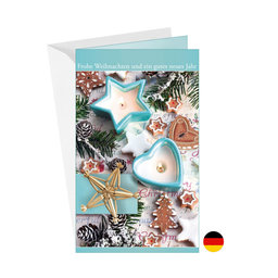 11-6220 Christmas greeting card DE