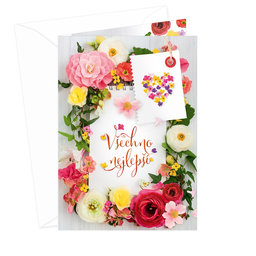 75-9003c Greeting card 3D CZ