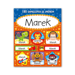 1114-0099 Tear-off block with stickers - 15 sheets, Marek