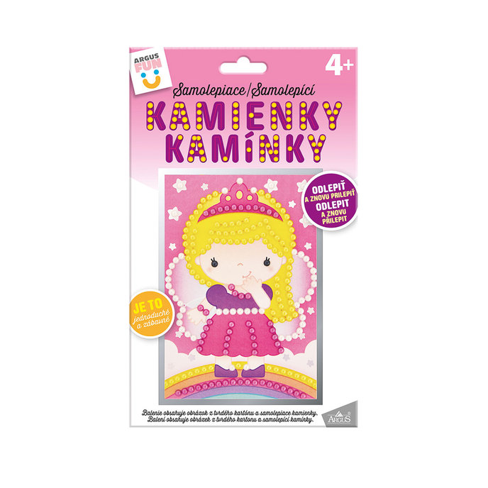 1912-0004 Kreativní sada - obrázek z kamínků