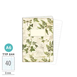 1598-0317 Sešit A6, 40 listů, TYP 644 Nature