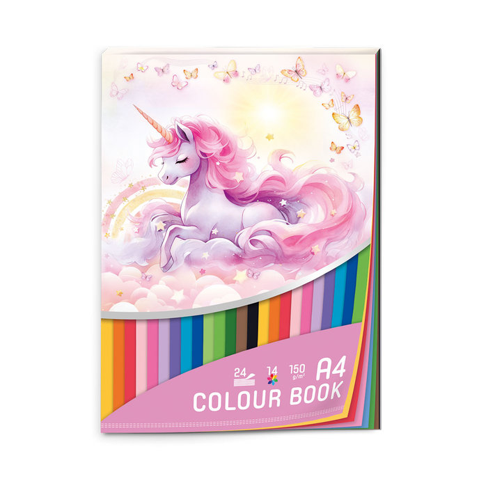 1703-0427 Blok barevných papírů A4 Sweet Dreams