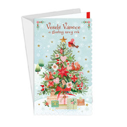 11-6504 Christmas greeting card CZ