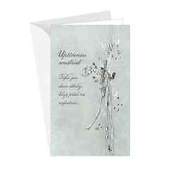 14-050 Condolences card CZ