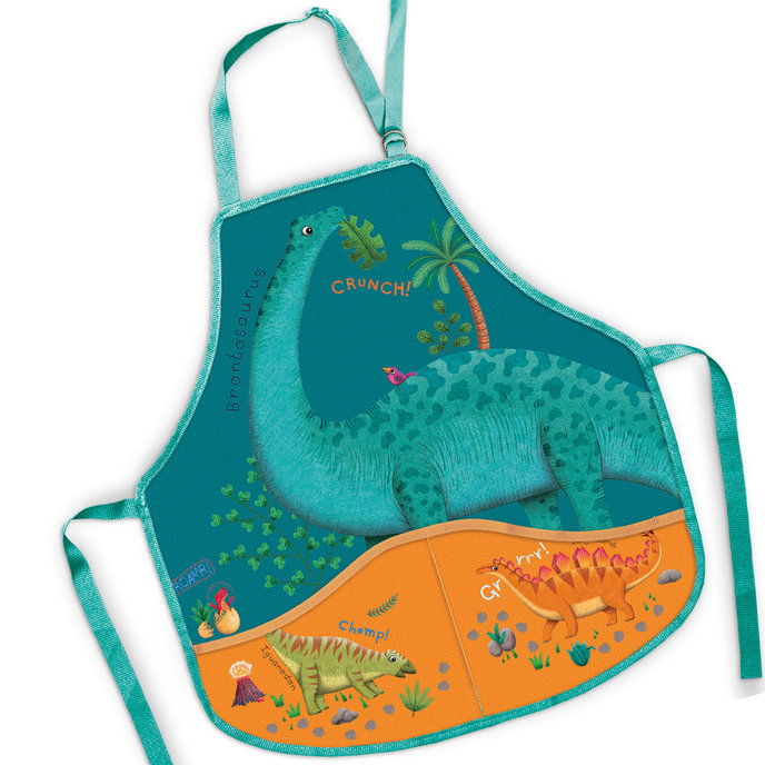 1838-0425 Dětská zástěra Roaaar!