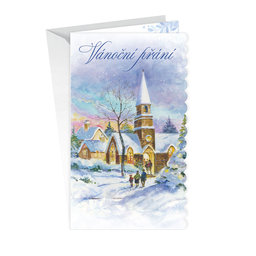 11-6426 Christmas greeting card CZ