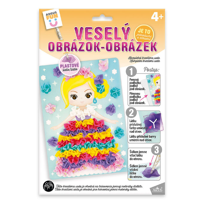 1932-0001 Kreativní sada - Veselý obrázek