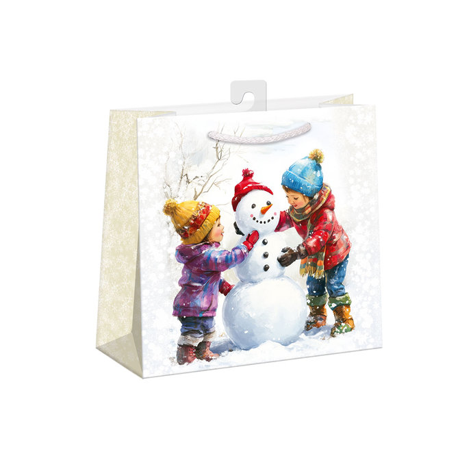 0823-0468 H Dárková taška vánoční MATNÁ