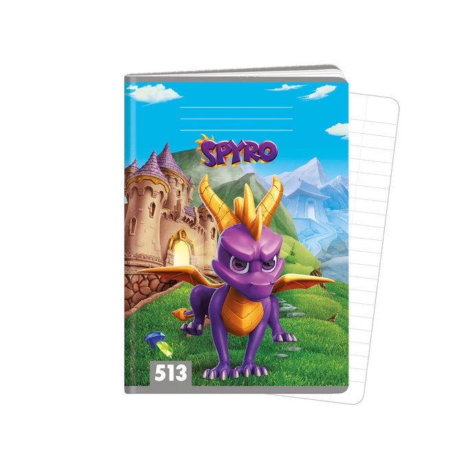 1597-0359 Sešit A5, 10 listů, TYP 513 lic. Spyro