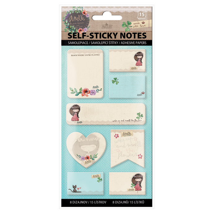 2335-0271 Sticky notes - samolepící štítky lic. Anekke