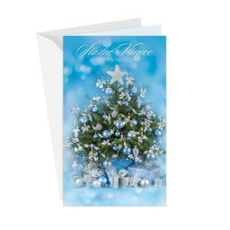 11-6545 Christmas greeting card CZ