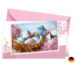 12-656 Easter greeting card DE