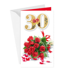 15-6565 Blahopřání gratulační  CZ/30