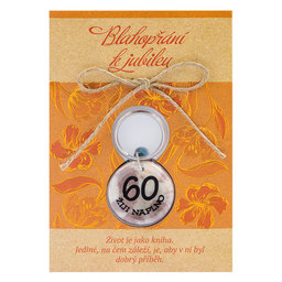 2322-0037 Greeting card with keyring